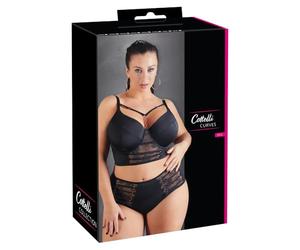 Cottelli Curves Decoration Bra Black 95F
