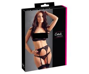 Cottelli - Erotic Trio Set (Black) - 85C/L