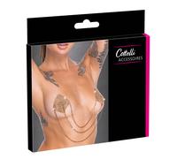 Cottelli - Gold Chain Nipple Stickers