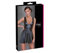 Cottelli - Layered Dress with Belt (Black) - M