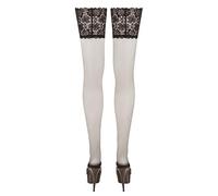 Cottelli Legwear Crotchless Pantyhose Black 2