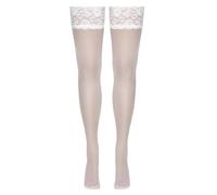 Cottelli Legwear Women's Hold-ups White 4
