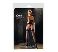 Cottelli Legwear Women's Stockings with Seam Black 4