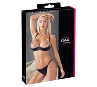 Cottelli Lingerie Shelf Lifting Set Black 80B/M