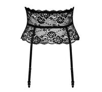 Cottelli Lingerie Women's Lace Suspenders Black S