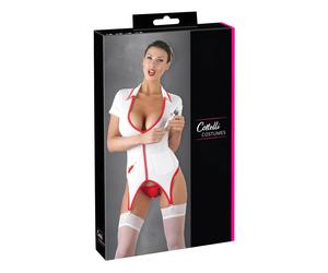 Cottelli - Nurse-Inspired Garter Top - M