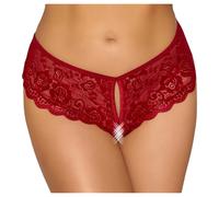 Cottelli - Open Lace Panty (Red) - M
