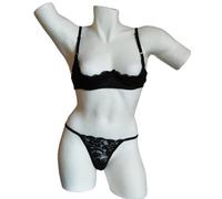 Cottelli PARTY Lingerie Set Body-26432351021 Black S