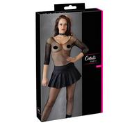 Cottelli - Pleated Mini Skirt (Black) - M