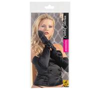 Cottelli - Satin Gloves - Black (S-L)