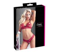 Cottelli - Seductive Lace Bra Set (Red) - M