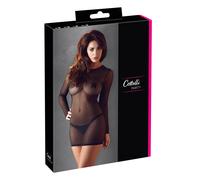 Cottelli - Sheer Black Dress - M