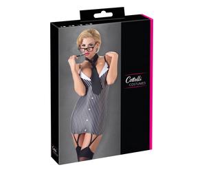 Cottelli - Striped Secretary Costume - L