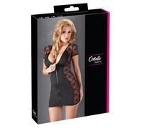 Cottelli - Black Lace Bow Dress - M