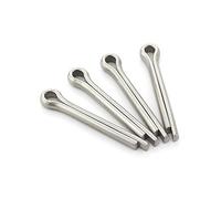 Cotter Pins Assorted,Split ,304 Stainless Steel U Shape Spring Hairpin Multiple Sizes Open Elastic Clip For Car(M4x25mm 25pcs)