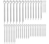 Cotter Pins Assortment Kit , 304 Stainless Steel Split Pins Kit, Retaining Spring Hitch Cotter Pin Set for Automotive, Mechanics, Car Garage, Workshop