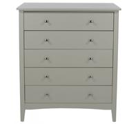 Cottle Grey Painted 5 Drawer Chest