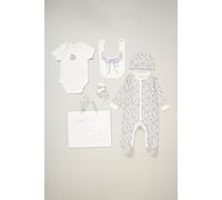 Cotton 5-Piece Baby Gift Set Rock a Bye Baby Cream 0-3 m