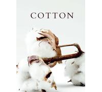 Cotton: A Decorative Book | Perfect for Coffee Tables, Bookshelves, Interior Design & Home Staging