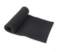 Cotton Air Conditioner Filter Replacement Sheet 100x40x0.6cm, Cut-to-Fit Foam for RV, Range Hood, Furnace & Vent, Black Grease Trap