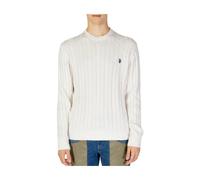 Cotton and Cashmere Cable-Knit Crewneck Jumper XL