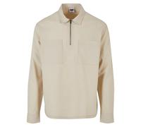 Urban Classics Long Sleeve Shirt Beige XL Men