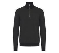 Cotton and nylon half-zip hoodie Blend Baal Noir L