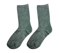 Cotton Ankle Socks Glitter Women's Sparkly Metallic Crew Comfortable Blend Lightweight Breathable for Summer Wear Trendy Soft Green One Size