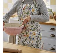 Cotton Apron Ulster Weavers Cottage Garden 100% Cotton Multi