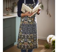 Cotton Apron Ulster Weavers Finch & Flower 100% Cotton Navy