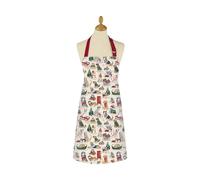 Ulster Weavers 'Merry Mutts' Christmas Animals 100% Cotton Apron in Red Ulster Weavers Red