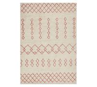 Rug BUXAR Beige 140 x 200 cm Cotton