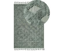 Rug KARS Green 140 x 200 cm Cotton