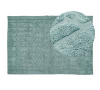 Cotton Area Rug 140 x 200 cm Mint SIRNAK