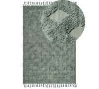 Rug KARS Green 160 x 230 cm Cotton