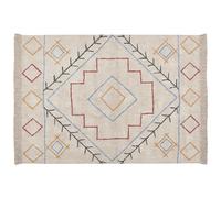 Cotton Area Rug 160 x 230 cm Multicolour KUSKAN