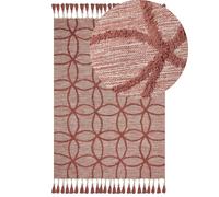 Rug KIRSEHIR Red 160 x 230 cm Cotton