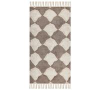 Rug SINOP Beige 80 x 150 cm Cotton