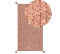 Rug MUGLA Orange 80 x 150 cm Cotton