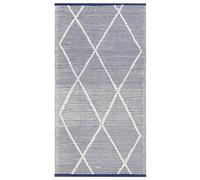 Rug SYNOPA Blue 80 x 150 cm Cotton