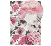 Rug EJAZ Pink 140 x 200 cm Cotton