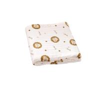 Cotton Baby Blanket Four Layers Breathable Baby Bath Towel Multipurpose Blanket Easy To Carry For Home & Travel Soft Breathable Towel
