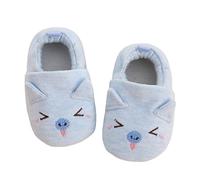 Cotton Baby Booties Lightweight Durable Baby Boots Soft Comfortable Cotton Shoes Breathable Minimalist Children's Shoes Feather Light Ultralight Indoor Trainers for Younger Children's Trainers, blue