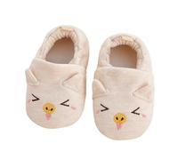 Cotton Baby Booties Lightweight Durable Baby Boots Soft Comfortable Cotton Shoes Breathable Minimalist Children's Shoes Feather Light Ultralight Indoor Trainers for Younger Children's Trainers, beige