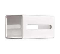 Cotton Ball Holder | Two-Way Self-Adhesive Dispenser | Bathroom Wall Dispenser - for Vanity Office Makeup Bedroom Dorm Living Room Kitchen Cosmetics Jewelry