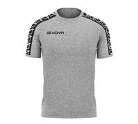 Givova COTTON BAND T-SHIRT LIGHT MELANGE GREY Size S