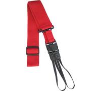 Cotton Banjo Strap, Plain Red