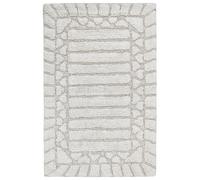 Bath Mat TEKKE Light Beige 60 x 90 cm Cotton