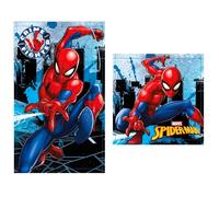 Cotton bath towel Marvel Spiderman (x2) 30x50 cm