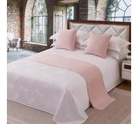 Cotton Bed Runner for Foot of Bed Bed Light End Towel Cover Bedding Protection Bedspread Throw Decor Bed Scarf for Hotel Bedroom,C- 2m bed 50 * 260cm